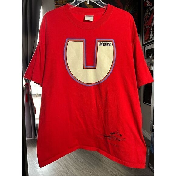 Vintage Y2K Underdog Cartoon Tee - Picture 1 of 5